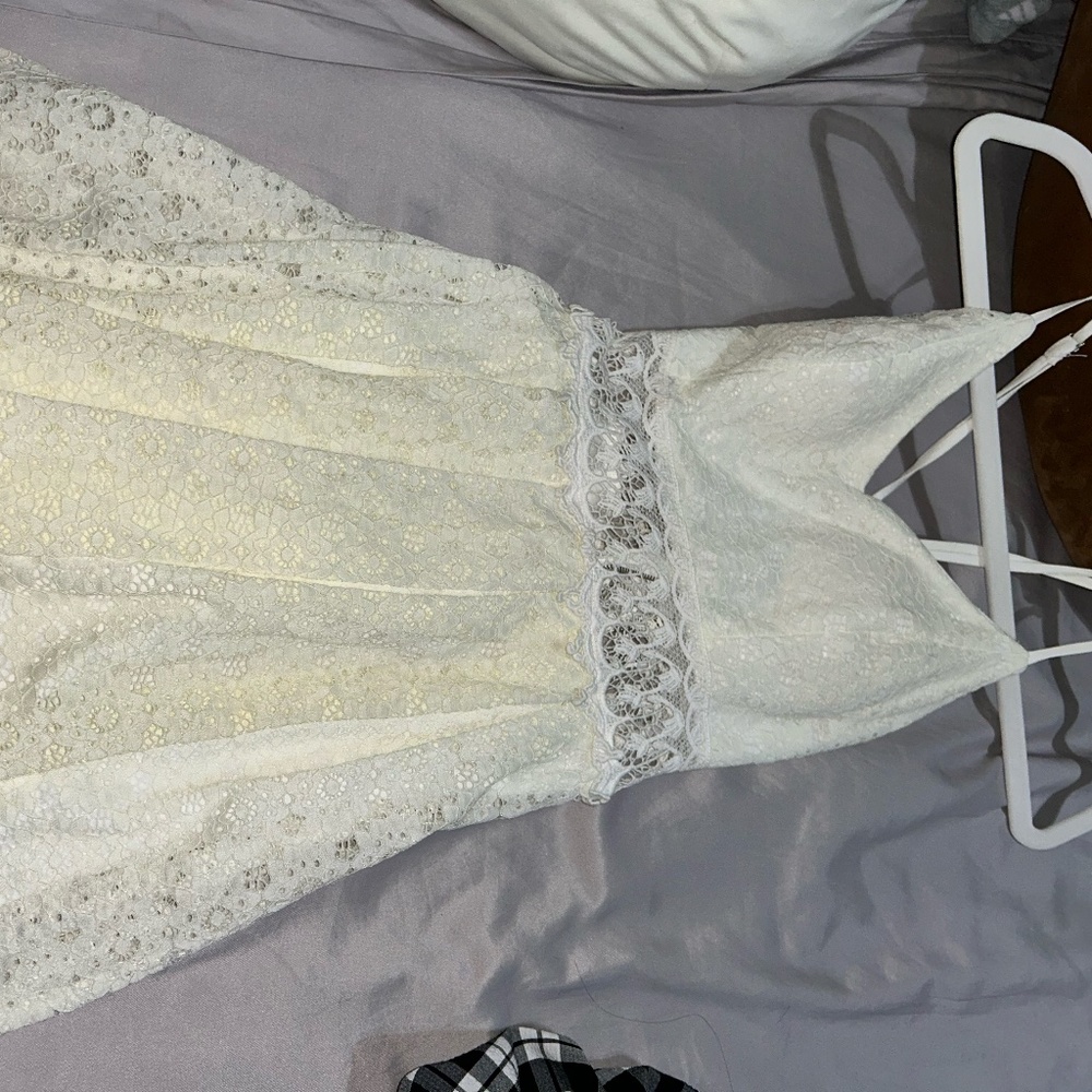 H&M White-Cream Dress